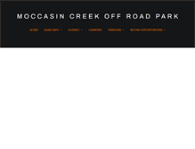 Tablet Screenshot of moccasincreekorp.com